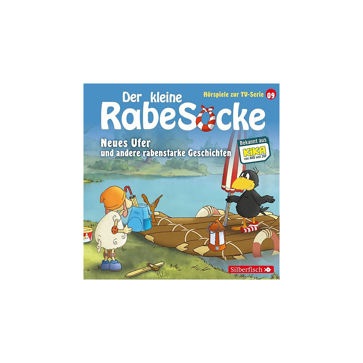CD Der kleine Rabe Socke 09: Neues Ufer und andere rabenstarke Geschichten (Hörspiel zur TV Serie)