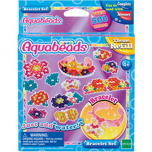 Набор бусин Aquabeads "Браслетик", 500 бусин от Эпоха Чудес
