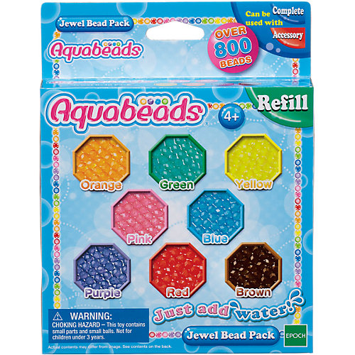 Набор бусин Aquabeads "Ювелирные бусины", 800 бусин от Эпоха Чудес