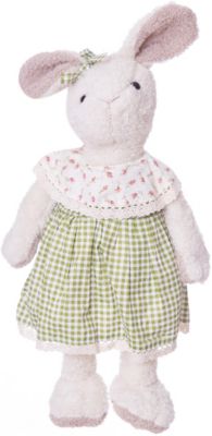 Мягкая игрушка Angel Collection Зайка Мэри в зеленом, 23 см