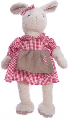 Мягкая игрушка Angel Collection Зайка Мэри в красном, 23 см