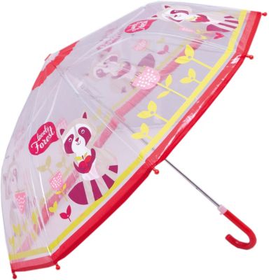 Зонт Mary Poppins "Apple forest" 46 см, прозрачный