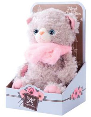 Мягкая игрушка Angel Collection Киска Cat story "Пушистик", 23 см