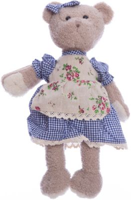 Мягкая игрушка Angel Collection "Мишка Машенька в голубом", 23 см