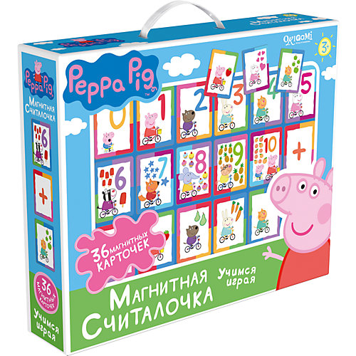 Свинка Пеппа.Наст.игра.Магнитная считалочка.02541