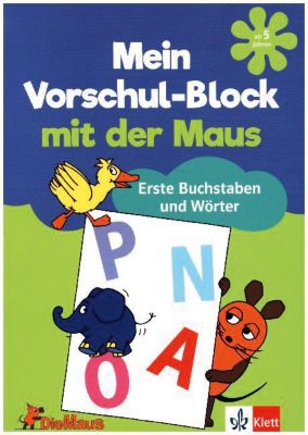 Buch - Mein Vorschul-Block mit der Maus: Erste Buchstaben und Wrter