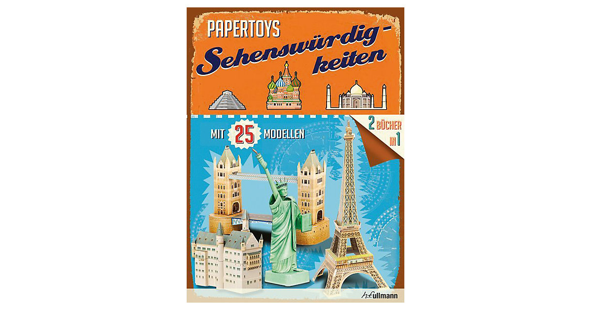 h.f.ullmann Verlag · Papertoys: Sehenswürdigkeiten h.f.ullmann Verlag · Papertoys: Sehenswürdigkeiten