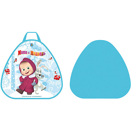 Ледянка 1Toy "Маша и Медведь", треугольная, 52х50 см от 1Toy