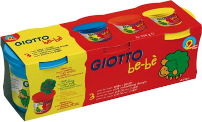 Масса для лепки GIOTTO "Be-Be" Super Modeling Dough, 3 шт.