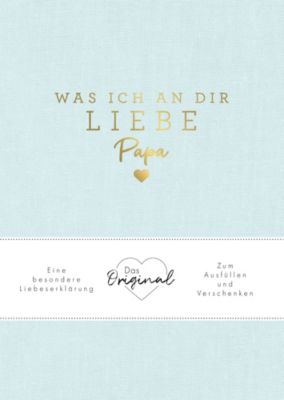 Buch - Was ich an dir liebe, Papa! Eintragbuch