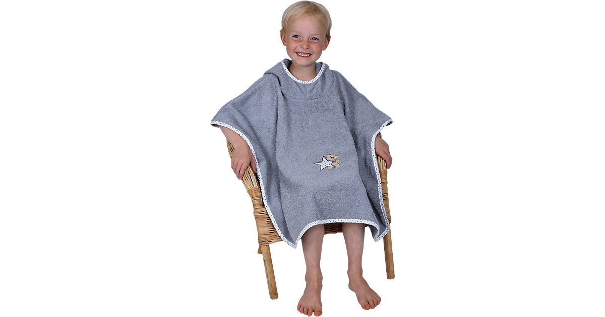 Wörner · Badeponcho Sterne Bär, 120 x 75 cm Wörner · Badeponcho Sterne Bär, 120 x 75 cm