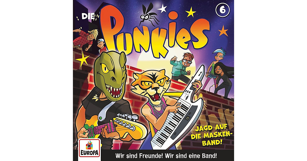 CD Die Punkies 06 - Die Jagd nach der Masken-Band Hörbuch