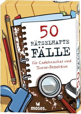 Image of Buch - 50 rätselhafte Fälle Codeknacker und Junior-Detektive Kinder