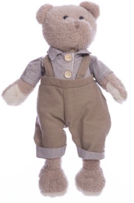 Мягкая игрушка Angel Collection "Мишка Мишенька в сером", 23 см