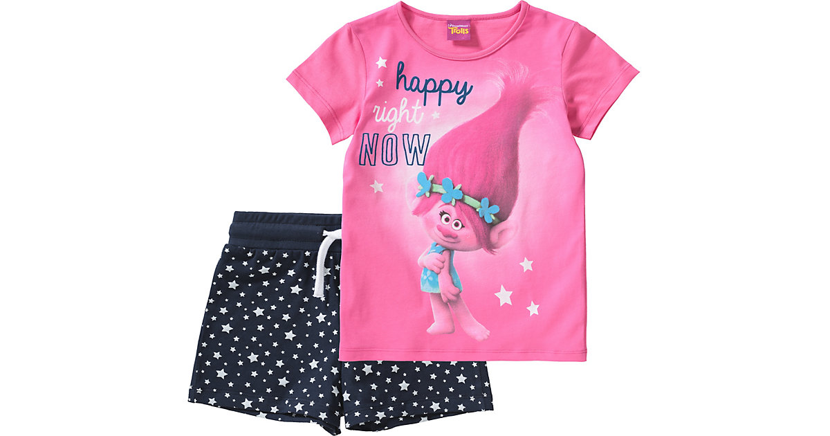 Dreamworks Trolls · Trolls Schlafanzug Gr. 92/98 Mädchen Kleinkinder Dreamworks Trolls · Trolls Schlafanzug Gr. 92/98 Mädchen Kleinkinder