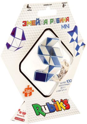 Брелок Rubik's "Змейка", 24 элемента