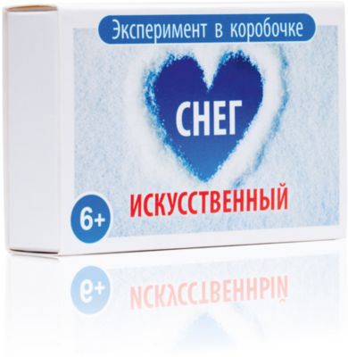 Набор для опытов Простая Наука "Искусственный Снег"