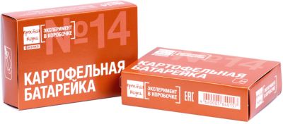 Набор для опытов Простая Наука "Картофельная Батарейка"