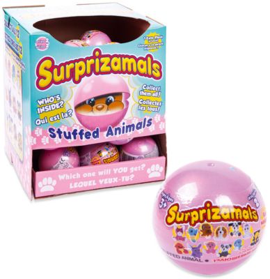 Мягкая игрушка Surprizamals в капсуле, серия 2 (в ассортименте)