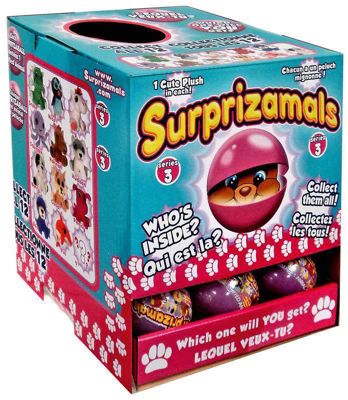 Мягкая игрушка Surprizamals в капсуле, серия 3 (в ассортименте)