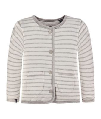 Baby Sweatjacke grau Gr. 74