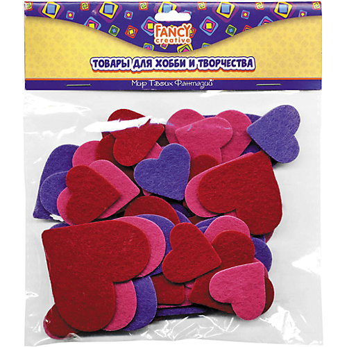 Фетровые сердечки, FANCY CREATIVE от Fancy Creative