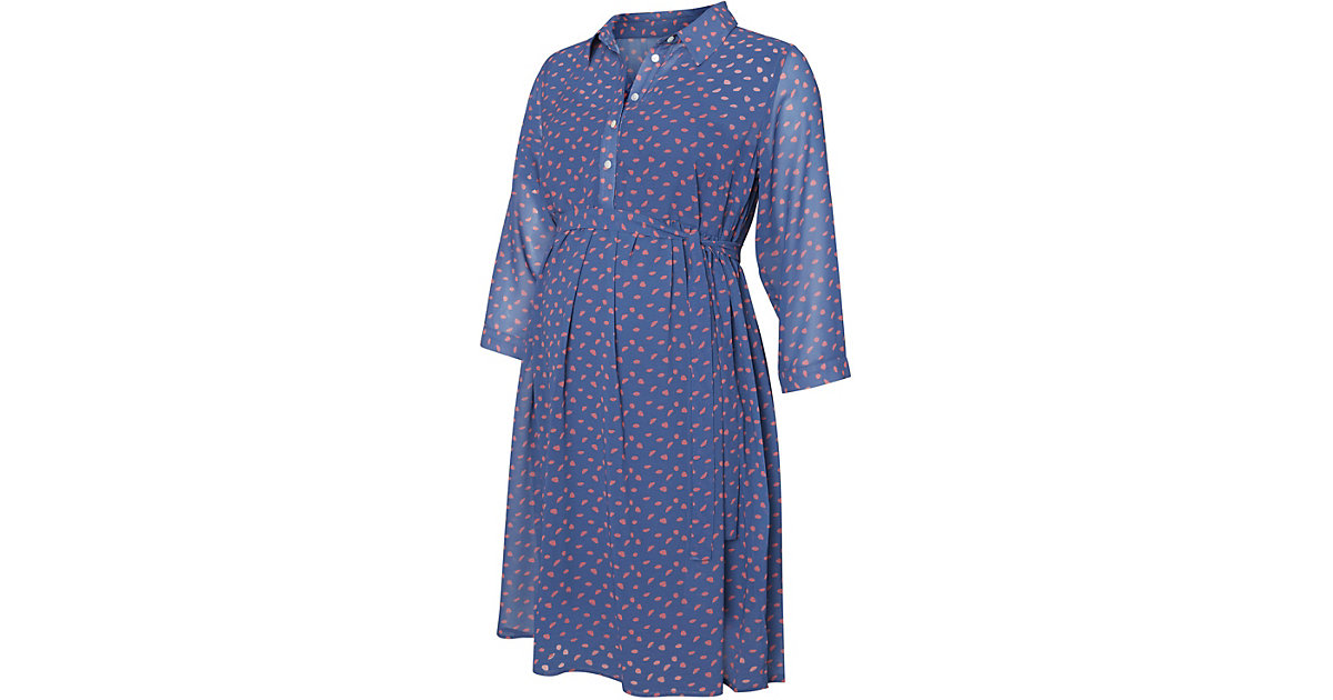 Umstandskleid MLAMELIA blau Gr. 40 Damen Kinder