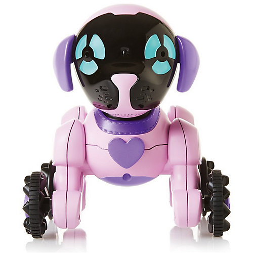 Робот на р/у WowWee Собака Чиппи, розовая от WowWee