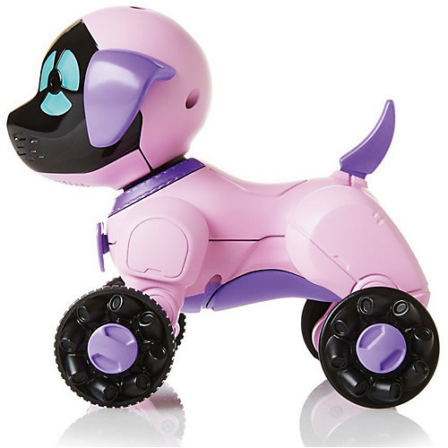 Робот на р/у WowWee Собака Чиппи, розовая от WowWee