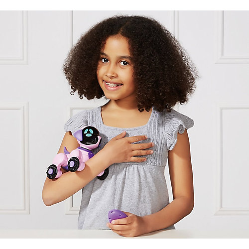 Робот на р/у WowWee Собака Чиппи, розовая от WowWee