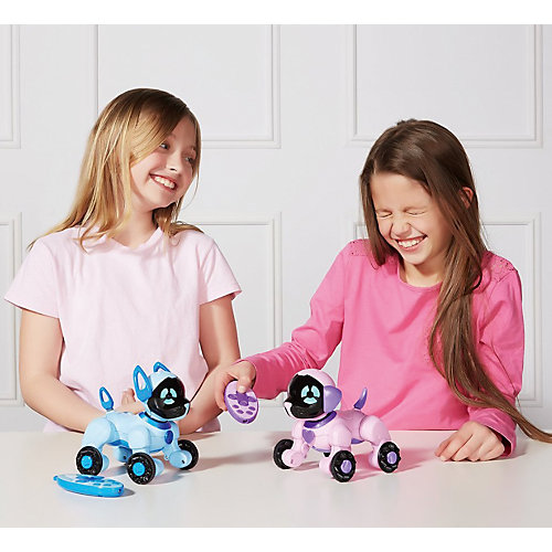 Робот на р/у WowWee Собака Чиппи, розовая от WowWee