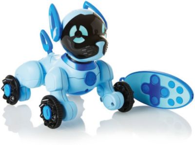 Робот на р/у WowWee Собака Чиппи, голубая