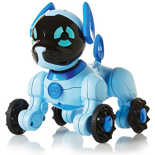 Робот на р/у WowWee Собака Чиппи, голубая от WowWee