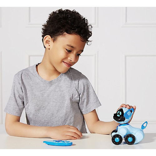 Робот на р/у WowWee Собака Чиппи, голубая от WowWee