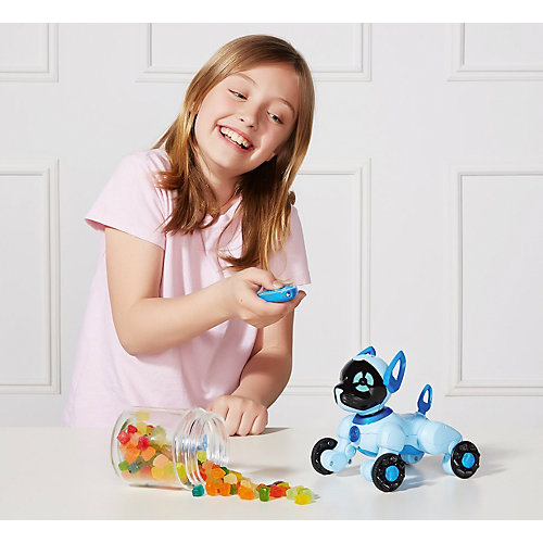 Робот на р/у WowWee Собака Чиппи, голубая от WowWee