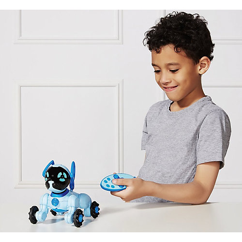 Робот на р/у WowWee Собака Чиппи, голубая от WowWee