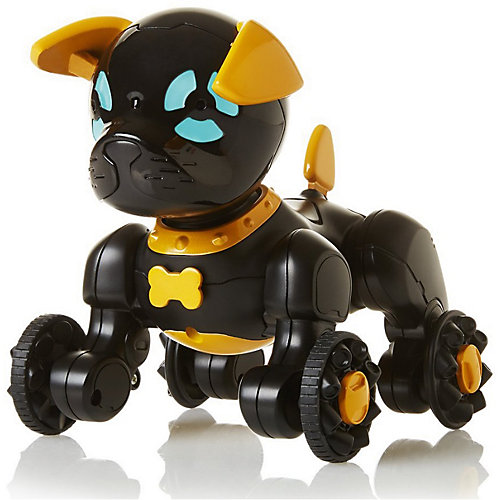 Робот на р/у WowWee Собака Чиппи, черная от WowWee