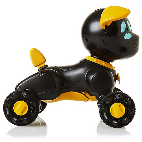Робот на р/у WowWee Собака Чиппи, черная от WowWee
