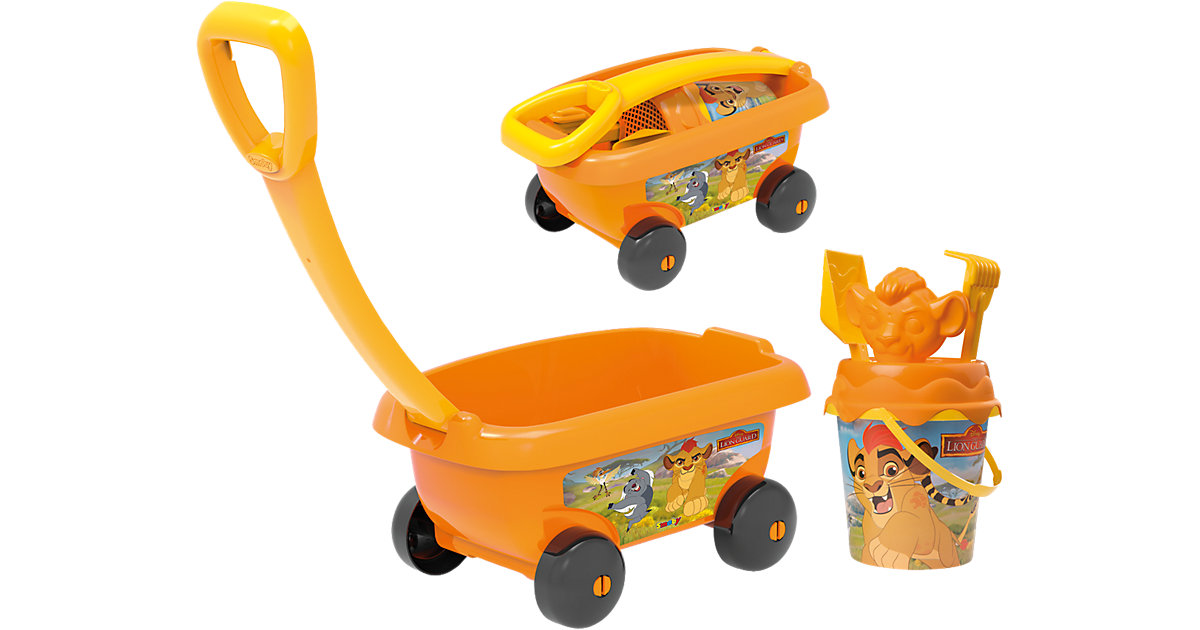SMOBY · Lion Guard Handwagen mit Eimergarnitur, 6-tlg. SMOBY · Lion Guard Handwagen mit Eimergarnitur, 6-tlg.