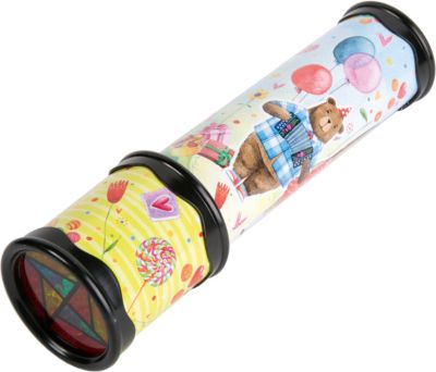 Игрушка детская - Калейдоскоп из плотного картона и полистирола с внутренними элементами из ЭВА