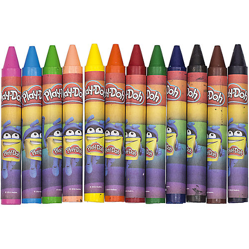 Восковые мелки Jumbo Академия Групп "Play-Doh" 12 цветов от Академия групп