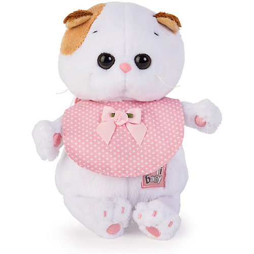 Мягкая игрушка Budi Basa Кошечка Ли-Ли Baby в розовом слюнявчике, 20 см от Budi Basa