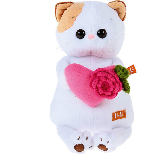Мягкая игрушка Budi Basa Кошечка Ли-Ли с розовым сердечком, 24 см от Budi Basa