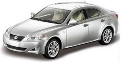 Радиоуправляемая машина Rastar "Lexus IS 350" 1:24, серебристая