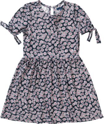 Kinder Kurzarm Jerseykleid, Blumen, TOM TAILOR | myToys