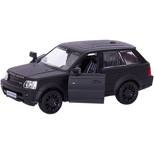 Металлическая машинка RMZ City "Range Rover Sport" 1:32, черный матовый от RMZ City