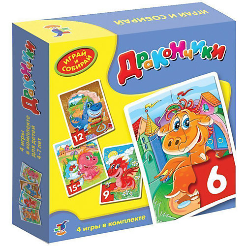 Играй и собирай. Дракончики от Дрофа-Медиа