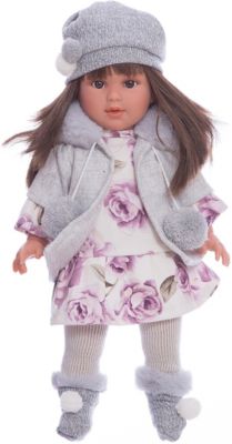 Классическая кукла Llorens Мартина в кофте с капюшоном, 40 см