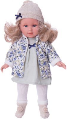 Классическая кукла Llorens Мартина в зеленом платье, 40 см