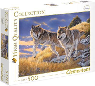 Пазл Clementoni "Волки", 500 элементов
